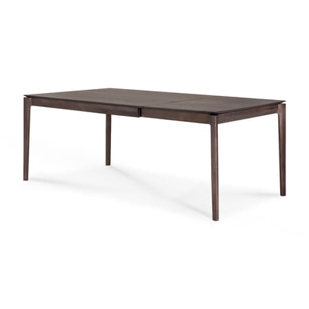 Table à rallonge Bok bois marron / L 140 à 220 cm - 6 à 8 personnes - Ethnicraft