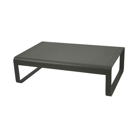 Table basse Bellevie métal vert gris / Aluminium - 103 x 75 cm - Fermob