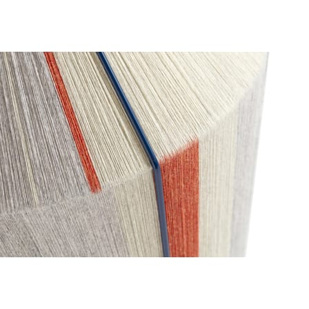Abat-jour Bonbon Medium tissu beige / Ø 38 - Laine tissée main - Hay
