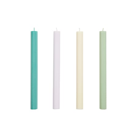 Set de 4 bougies longue Hexagon - Forme hexagonale - Hay