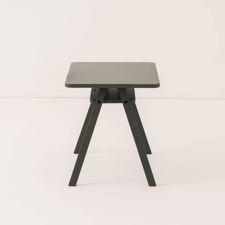 Growing Green Children's desk wood green / 70 x 45 x H 50 cm - NOBODINOZ
