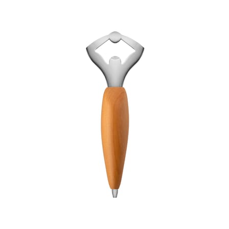 Décapsuleur Ercolino bois naturel / Alessi 100 Values Collection - Alessi