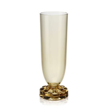 Flûte à champagne Jellies Family plastique vert / H 17 cm - Kartell