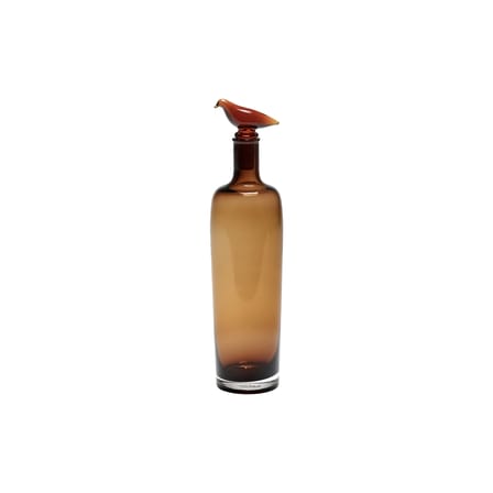 Karaffe Perch glas braun / Ø 9 x H 30,5 cm - Serax