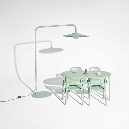 Lampadaire d'extérieur Archigrande métal vert / Surdimensionné - H 233 cm - Fatboy