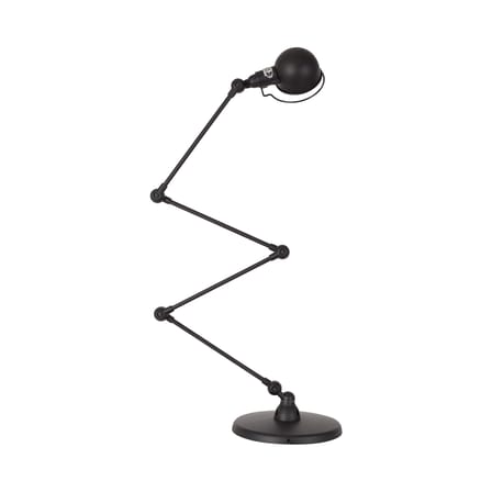 Lampadaire Signal Zigzag métal noir 4 bras articulé - H max 120 cm - Jieldé