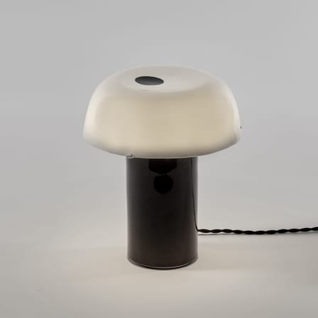 Lampe de table Céline n°2 céramique noir / Ø 20 x H 21 cm - Serax