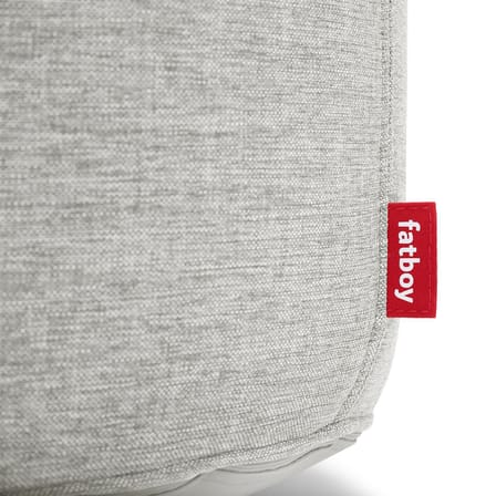 Pouf d'extérieur Point Outdoor tissu beige / Tissu Olefin - Ø 50 cm - Fatboy