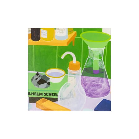 Puzzle Laboratoire vert papier multicolore / par Léa Maupetit - 1000 pièces - SULO