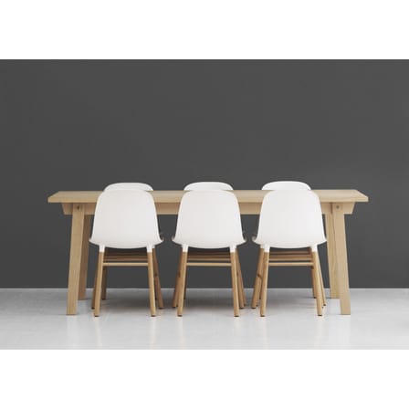 rechteckiger Tisch Slice holz natur / 90 x 300 cm - Normann Copenhagen