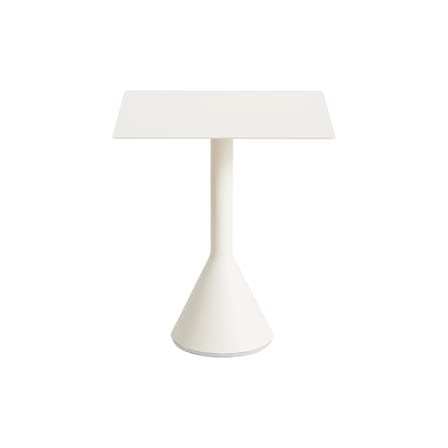 Palissade Cone Square table metal white / 65 x 65 cm - Bouroullec, 2016 - Hay