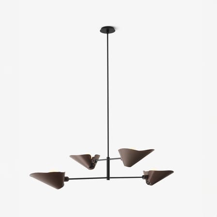 Suspension Bonnet SC93 métal marron / L 140 x H 140 cm - &tradition