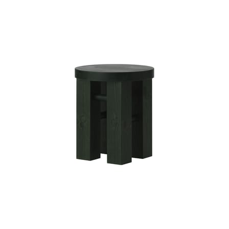 Tabouret Fyr bois vert / Ø 40 x H 45 cm - Normann Copenhagen