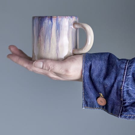 Tasse Amalia céramique bleu / 250 ml - Bloomingville