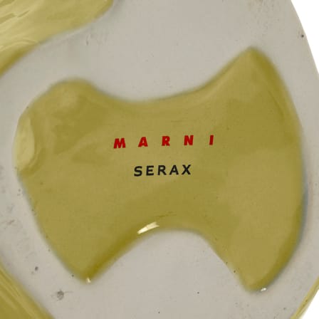 Vaso After Midnight Owl  ceramica giallo / Piccolo - H 23 cm - Serax