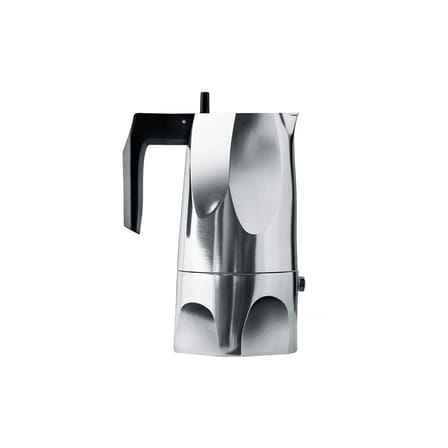 Cafetière italienne Ossidiana noir métal / 3 tasses - Alessi