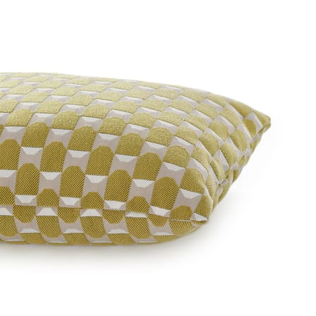 Coussin d'extérieur Liberty tissu jaune / 45 x 32 cm - Kartell