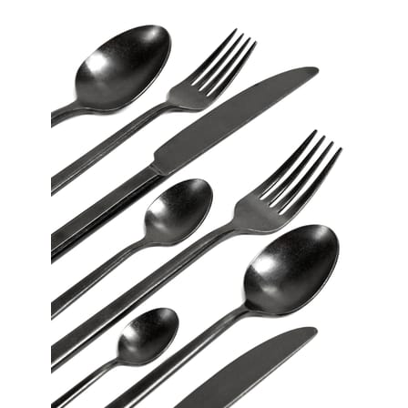 Cuillère à café Pure métal noir - Serax