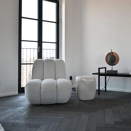 Ishi Mini End table ceramic white / 31 x 31 x H 38.5 cm - 101 COPENHAGEN