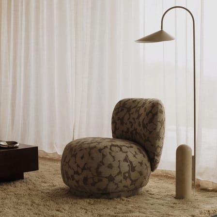 Chauffeuse Rico Piccolo / Tissu jacquard - Ferm Living