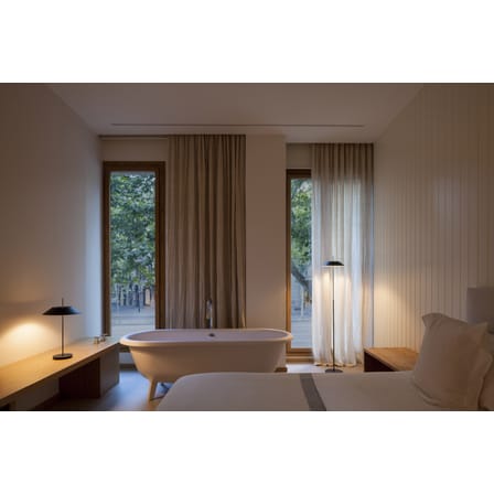 Lampe de table Mayfair LED noir / H 52 cm - Vibia
