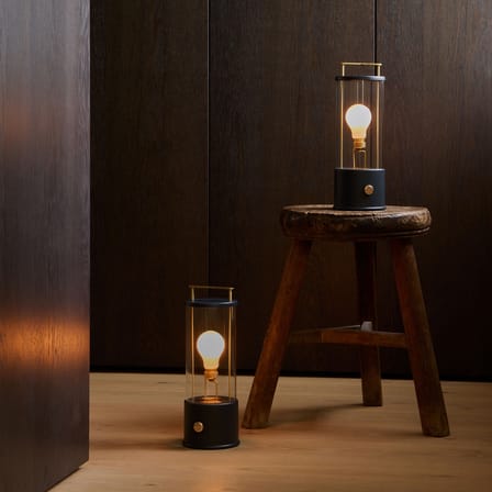 Lampe sans fil rechargeable The Muse 2.0 métal noir / IP44 - TALA