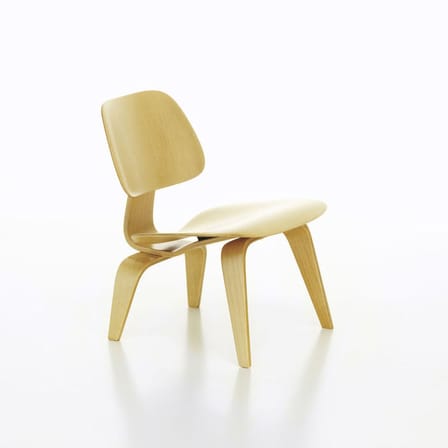 Miniatur LCW holz natur / Eames (1945) - Vitra