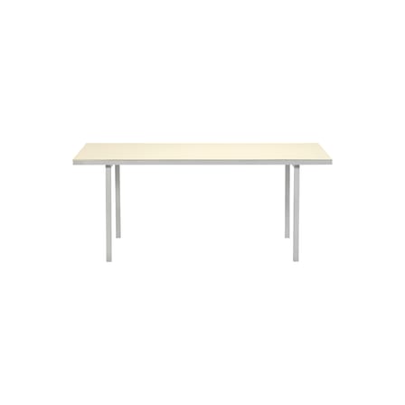 Alu table Rectangular table metal beige / 180 x 85 cm - (indoor/outdoor) - valerie objects
