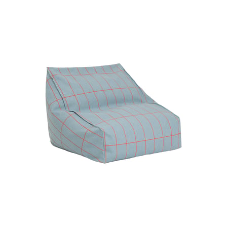 Sitzkissen für Kinder Vibes textil blau - NOBODINOZ