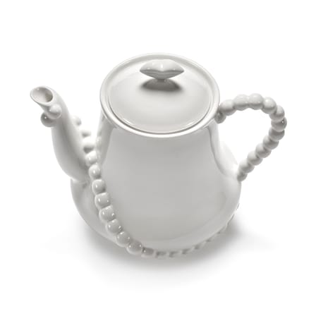 Théière Perle Fine céramique blanc - Serax