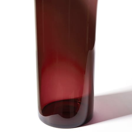 Silvan Alto Vase glass purple / Ø 37 x H 38 cm - CASSINA