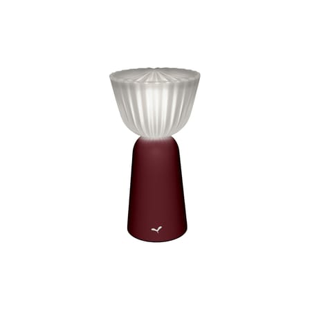 Swiing LED Wireless rechargeable outdoor lamp metal red / H 20 cm - Fermob