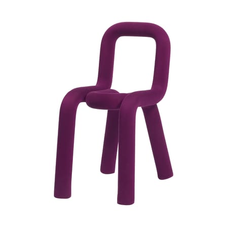 Accessoire  tissu violet / Housse interchangeable pour chaise Bold - Moustache