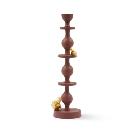 Bougeoir Climbing Pole Large métal / H 37 cm - Pols Potten