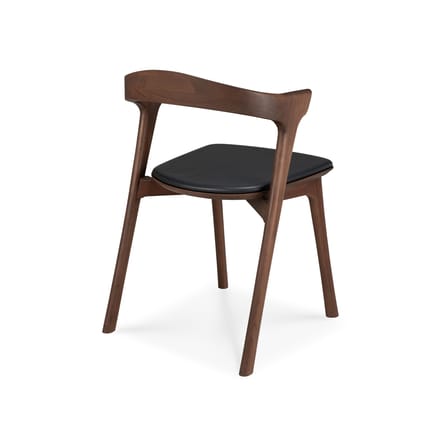 Chaise Bok Indoor bois marron / Assise cuir - Ethnicraft