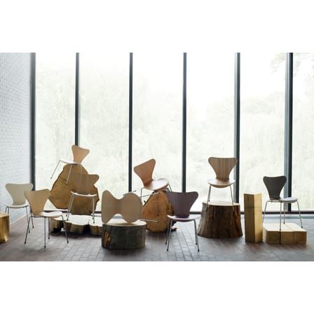 Chaise empilable Série 7 bois naturel / Bois naturel - Arne Jacobsen, 1955 - Fritz Hansen