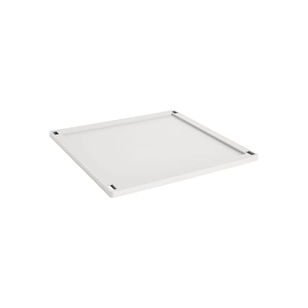 Couvercle  plastique blanc / Pour panier Colour Crate Large Square 43 x 43 cm - Hay