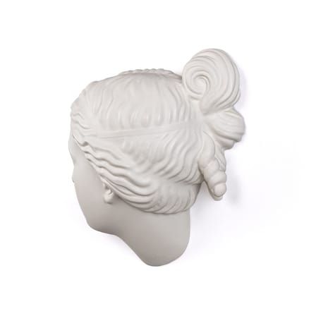Décoration Memorabilia Mvsevm céramique blanc / Tête femme - H 37 cm - Seletti