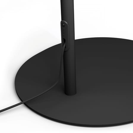 Lampadaire d'extérieur Archigrande métal gris / Surdimensionné - H 233 cm - Fatboy