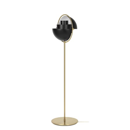 Lampadaire Multi-Lite métal noir / Modulable & orientable - Réédition 1972 - Gubi