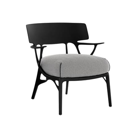 Poltrona imbottita A.I. Lounge OUTDOOR tessuto grigio - Kartell