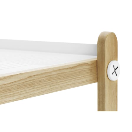 Sko Shoe rack metal white - Normann Copenhagen