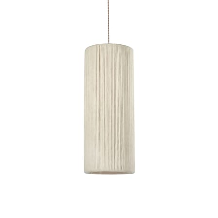 Suspension Heritage Large tissu beige / Ø 30.5 x H 78.5 - Serax