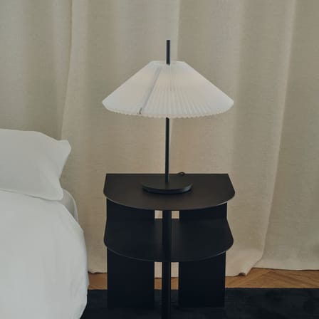 Nebra Table lamp textile white / Swivel & height-adjustable - NEW WORKS