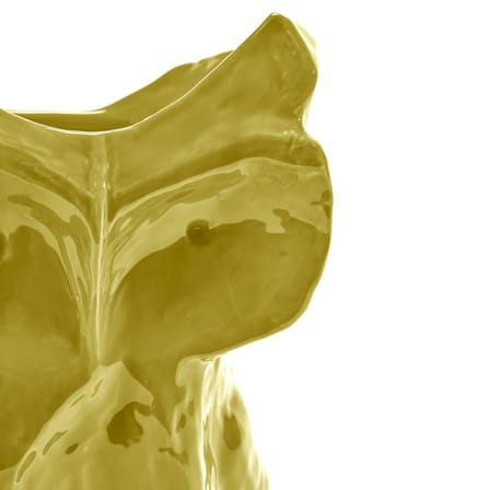 Vase After Midnight Owl  céramique jaune / Small - H 23 cm - Serax