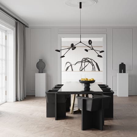 Armlehnstuhl Brutus corian braun - 101 COPENHAGEN