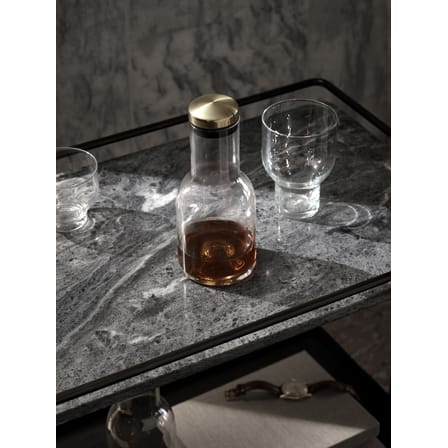 Bottle Carafe glass gold metal 0,5 L - Audo Copenhagen