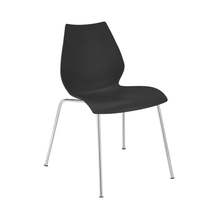 Chaise empilable Maui plastique noir - Kartell