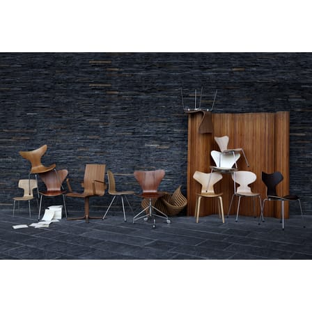 Chaise empilable Série 7 bois naturel / Bois naturel - Arne Jacobsen, 1955 - Fritz Hansen