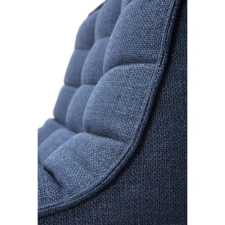 Chauffeuse N701 tissu bleu - Ethnicraft